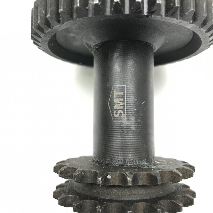 Вал заднего хода в сборе Буран нового образца 110602236  с подшипниками