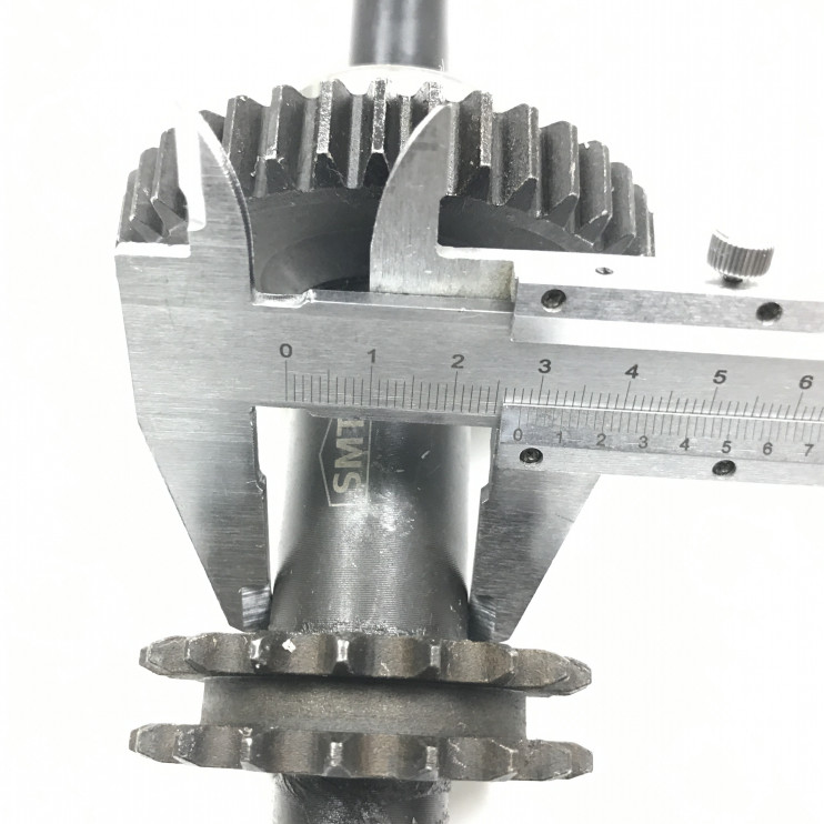 Вал заднего хода в сборе Буран нового образца 110602236  с подшипниками