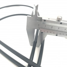 Трос Тайга топливного корректора с рычагом  2 карбюратора  С40800340