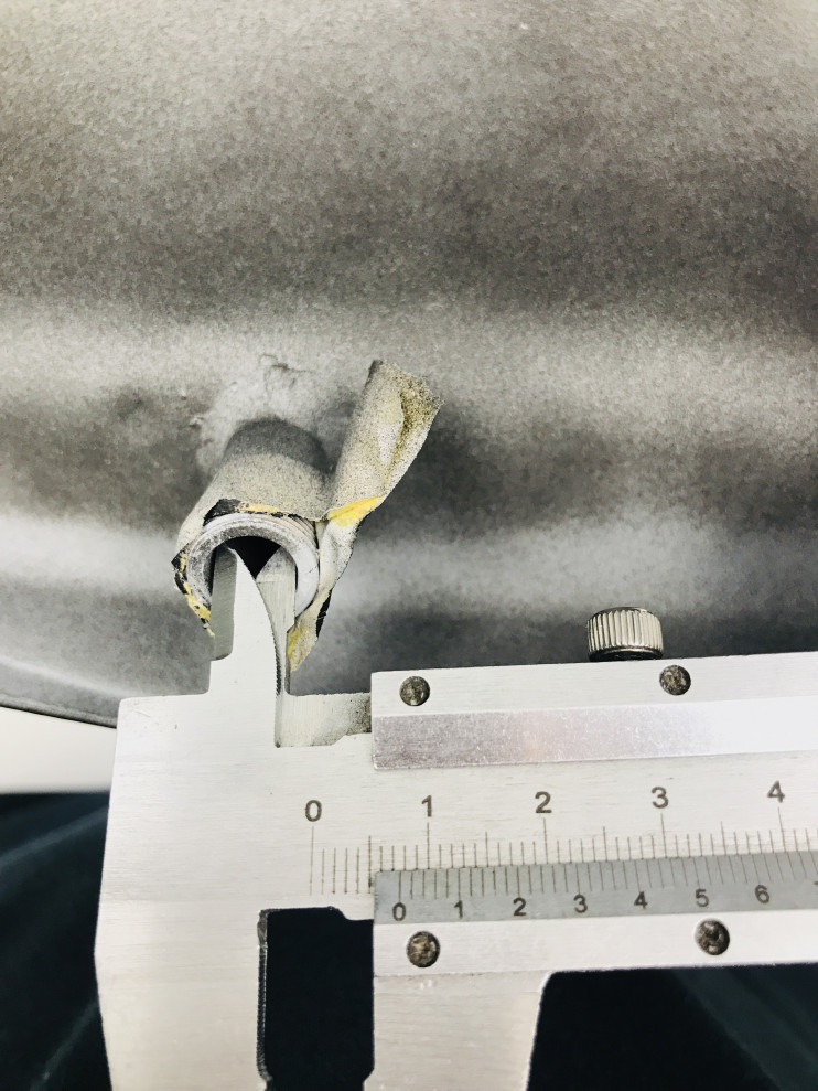 Бензобак Альфа Andes черный матовый