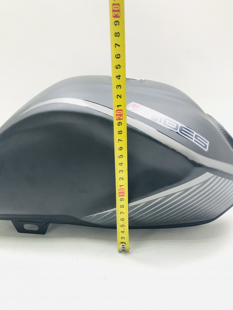 Бензобак Альфа Andes черный матовый