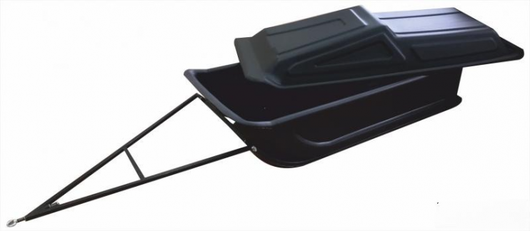 Сани волокуши С-7 с крышкой №2 1450х700х250-440