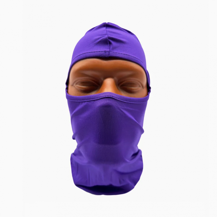 Подшлемник балаклава фиолетовый MC-877