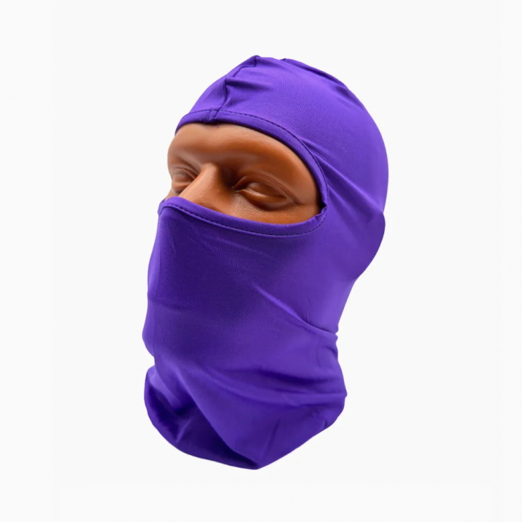 Подшлемник балаклава фиолетовый MC-877