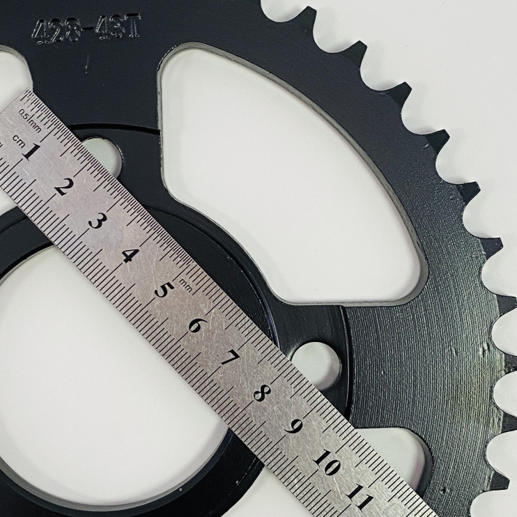 Венец (звезда ведомая) 428-43T (4х63, D58) CG125-250, CB125-250