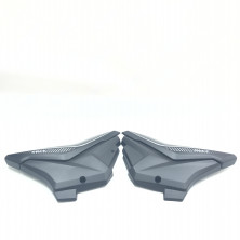 Облицовка боковая крышка бардачка Alpha Andes черная матовая