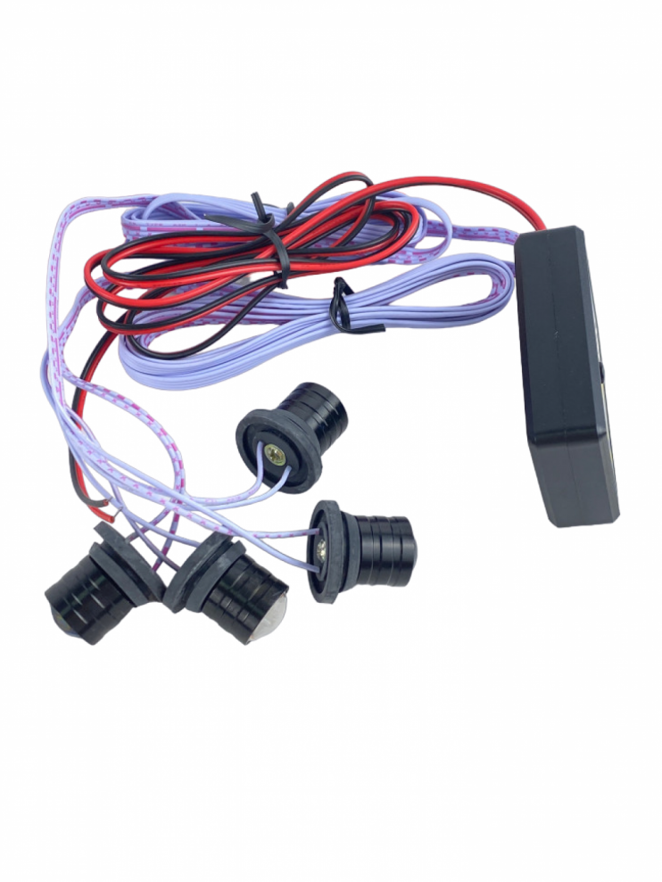 Стробоскопы светодиодные Орлиный глазнабор 4х1Вт белый