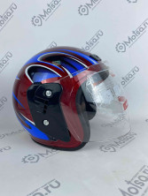 Шлем Сoncord XZH03 красный  открытый