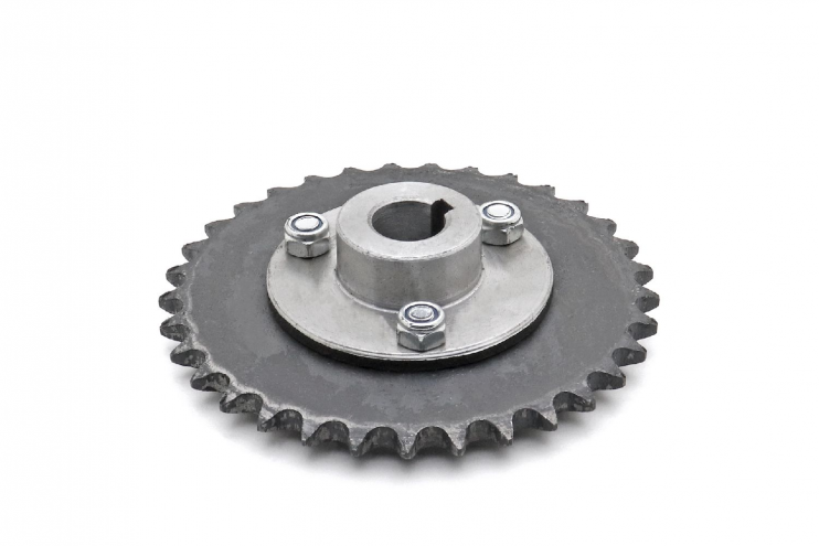 Звезда 33 зубов шаг 12.7 посадка на вал 20мм