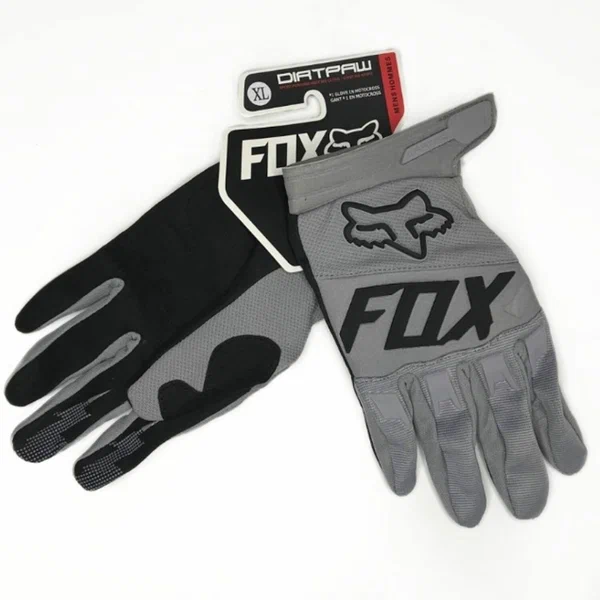 Перчатки с пальцами fox зеленые L