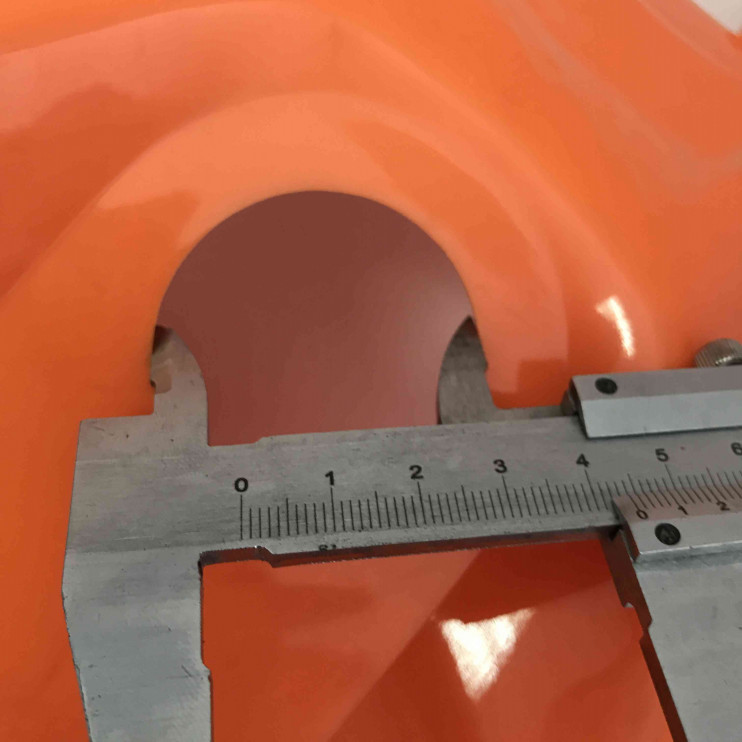 Облицовка передняя верхняя оранжевая Zero