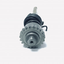 Вал кикстартера Дельта в сборе с пусковой шестерней