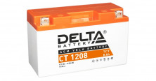 Аккумулятор 12В 8Ач DELTA CT1208 (YT7B-BS) (кислотный, герметичный) (прямая полярн) (150*66*93мм)