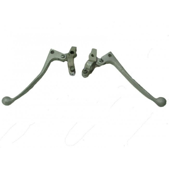 Рычаги Урал тормоза/сцепления с кронштейном, пара (С/О) (реставрация)