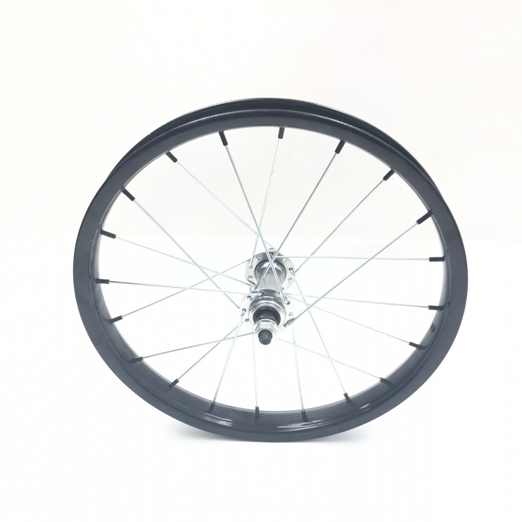 Обод 16 передний черный железный с втулкой