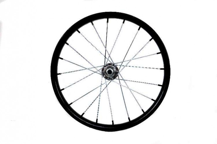 Обод 16 передний черный железный с втулкой