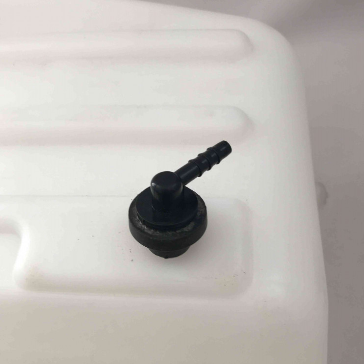 Бензобак снегоход Буран в сборе с фильтром и шлангами 110800090-01