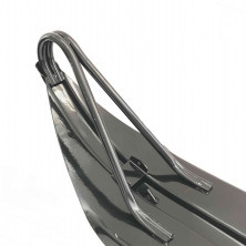 Лыжа снегоход Буран 300мм (широкая) Н/О с загибом, для движения задним ходом