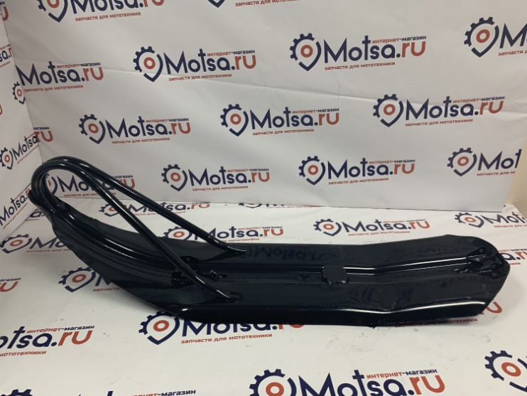 Лыжа снегоход Буран 300мм (широкая) Н/О с загибом, для движения задним ходом