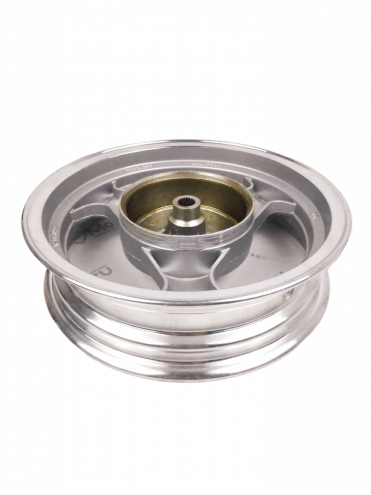 Обод 12 3-12 задний литой скутер YB50QT-9  19 шлицов