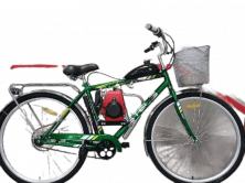 Мотовелосипед 28 Stels (Стелс) navigator 300 gent с веломотором 144f 4х такт ременной редуктор