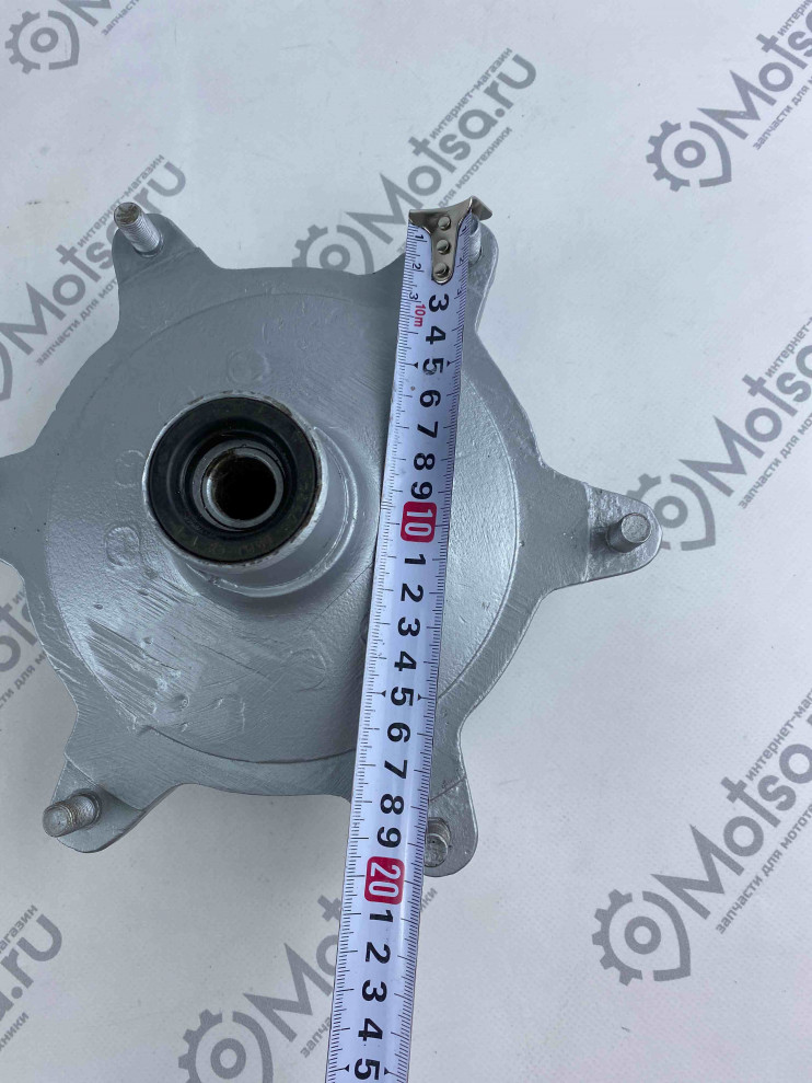 Ступица Муравей передняя в сборе нового образца алл. (круглая) (реставрация)