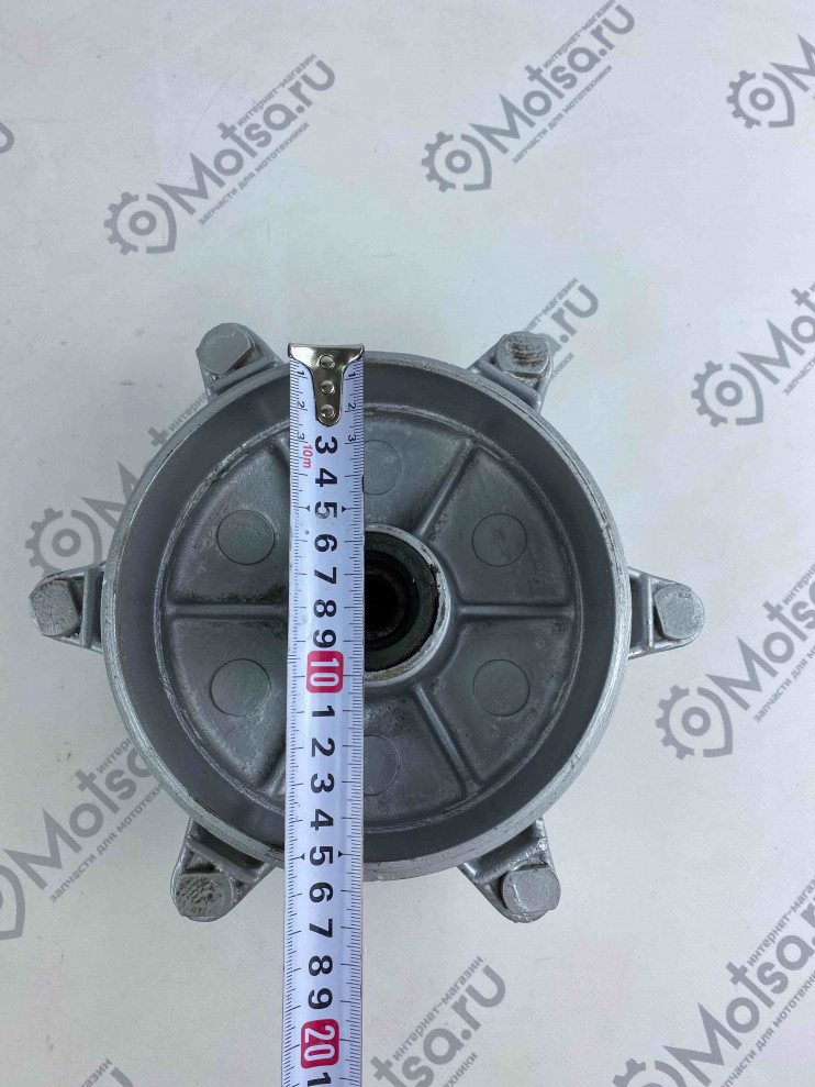 Ступица Муравей передняя в сборе нового образца алл. (круглая) (реставрация)