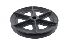 Шкив ведомый Нева МК-80Р большой редуктора пластмассовый 005.64.0071