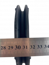 Шкив ведомый Нева МК-80Р большой редуктора пластмассовый 005.64.0071