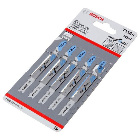 Набор пилок для лобзика Bosch T-118A