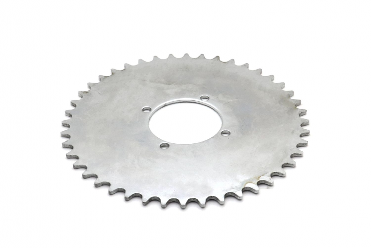 Звезда ведомая 44 зуба веломотор 4 отверстия