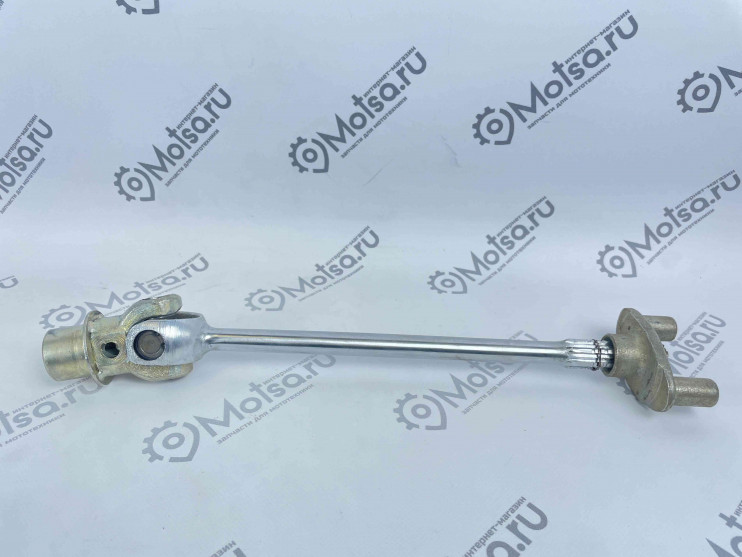 Кардан Урал с вилкой крупные шлицы 6 шлицов