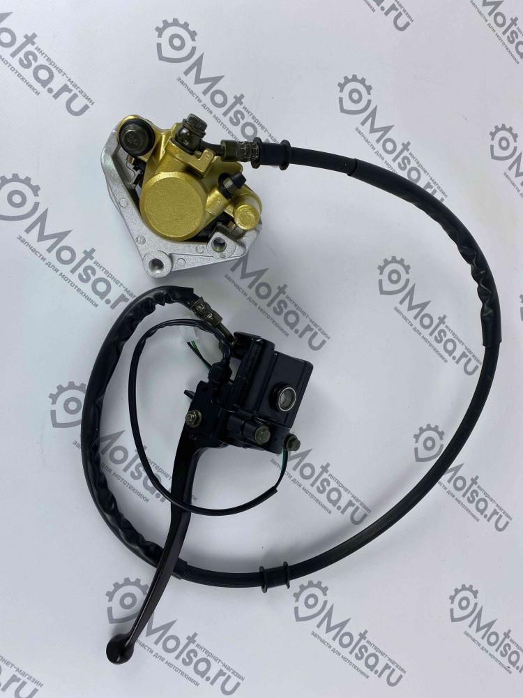 Гидравлика передняя в сборе Yamaha YBR (Ямаха ЮБР) 125 (для 3-х лучевых ...