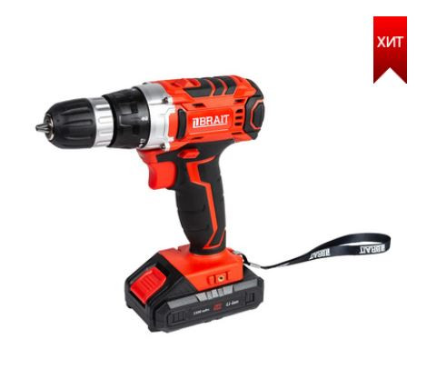 Дрель шуруповерт brait BCD20S 18В Li-ion