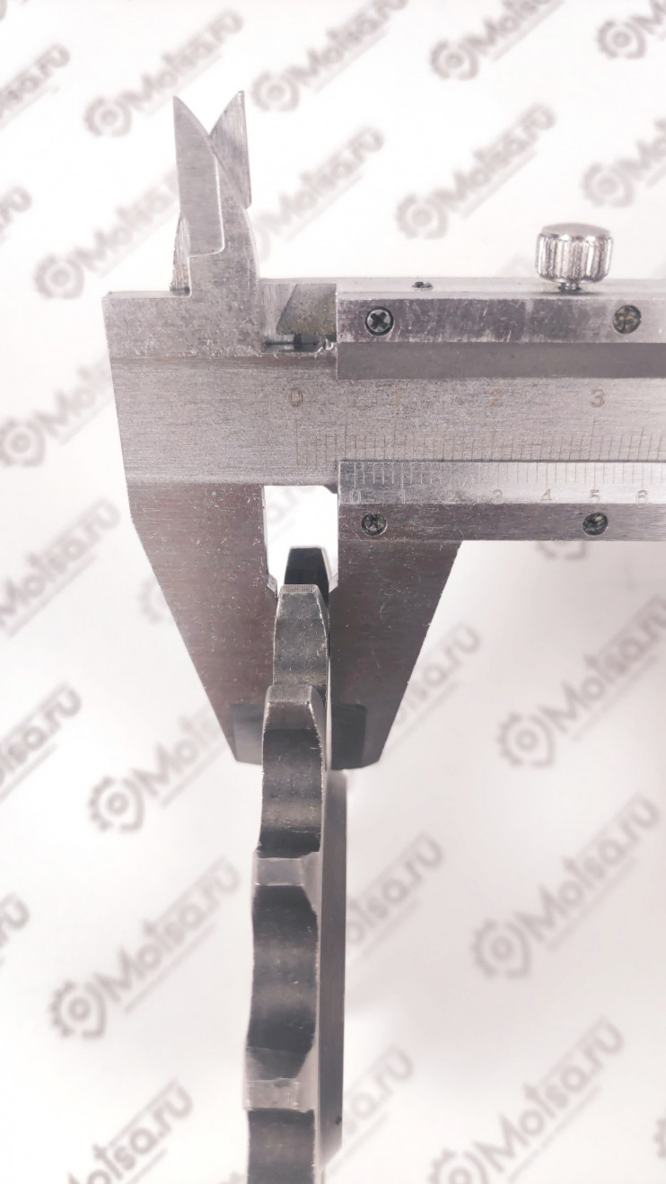 Звездочка 21 зуб мотоцикл Иж оксидированная