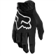 Перчатки с пальцами fox черные XL