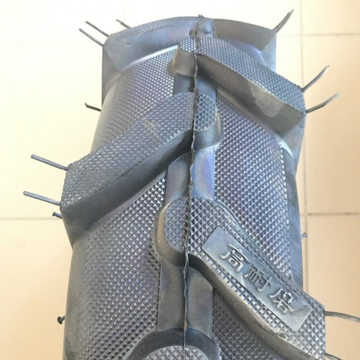 Колесо мотоблок 5,00-10 Ёлочка в сборе