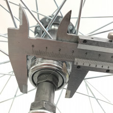 Обод 26 2-х слойный алюминий задний в сборе