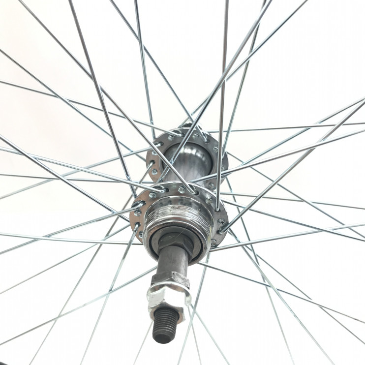 Обод 26 2-х слойный алюминий задний в сборе