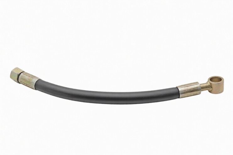 Шланг гидравлики минитрактора кольцо D18 гайка M18 L360 мм