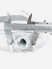 Крышка картера правая 166FMM CB125-250