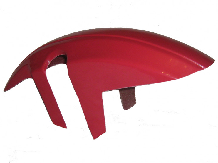 Тюнинг мотоцикл крыло переднее с вырезами черный