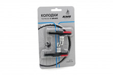 Колодки тормозные V-brake резьбовые L72мм черные