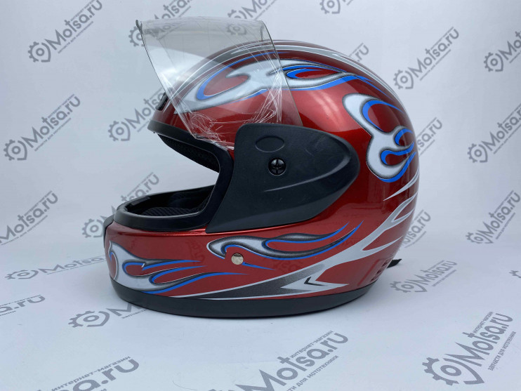 Шлем Safebet HF-109 красный S интеграл