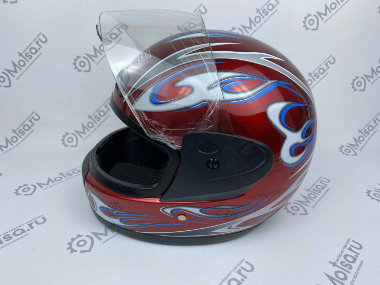 Шлем Safebet HF-109 красный S интеграл