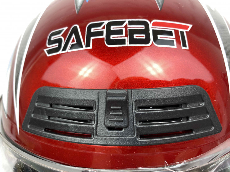 Шлем Safebet HF-109 красный S интеграл
