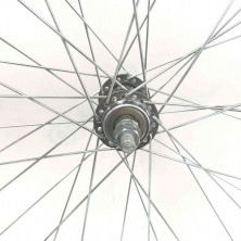 Обод 26 хром передний с втулкой