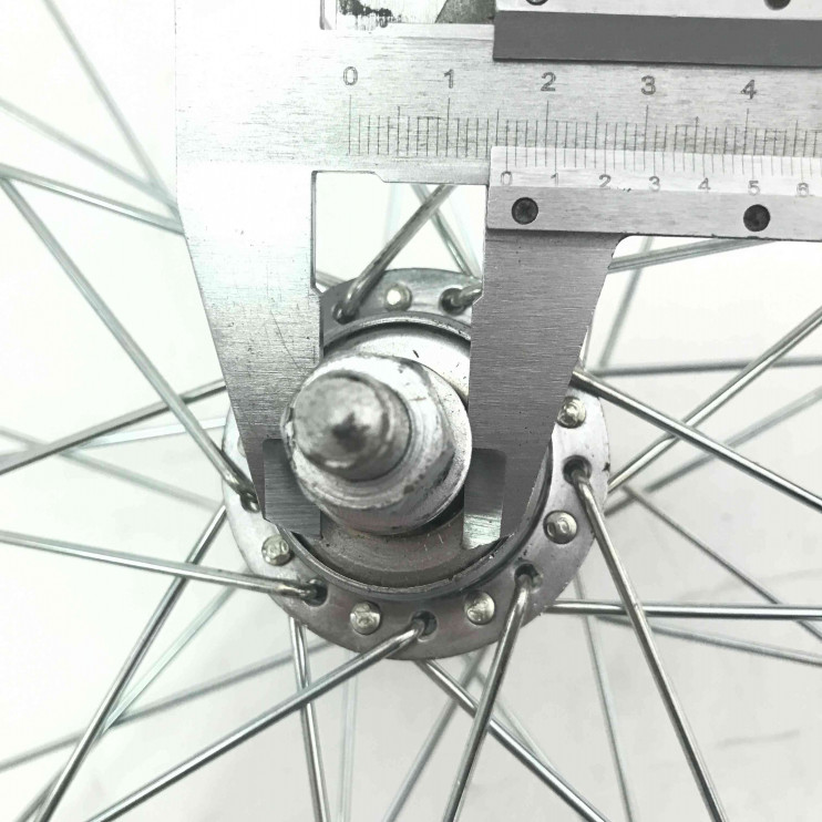 Обод 26 хром передний с втулкой