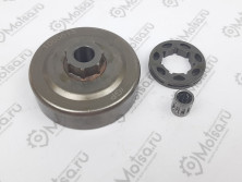 Барабан сцепления-звездочка ECHO CS310/352ES/353ES/SH305S с сепаратором, со съемным венцом (1000013)