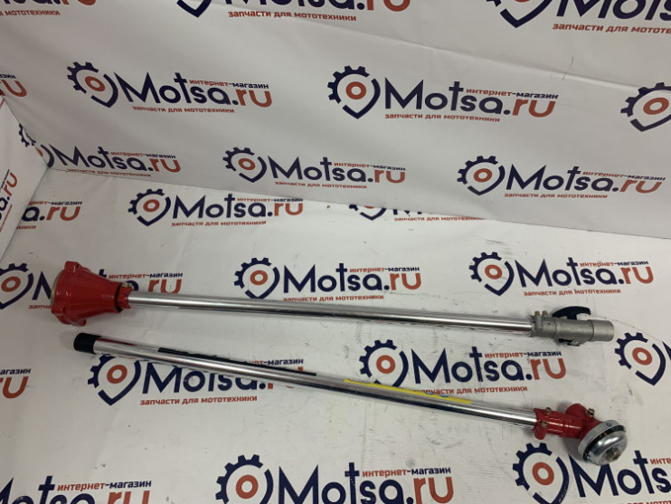 Штанга разъёмная мотокосы в сборе с редукторами (26мм, 9шлицев) BC/GBC-033/043/052